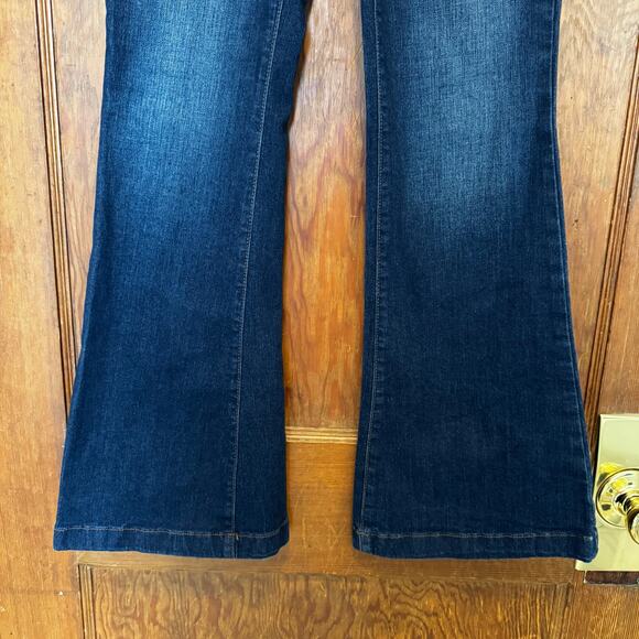 Sofia by Sofia Vergara Dark Blue Flare Jeans - Picture 3 of 9